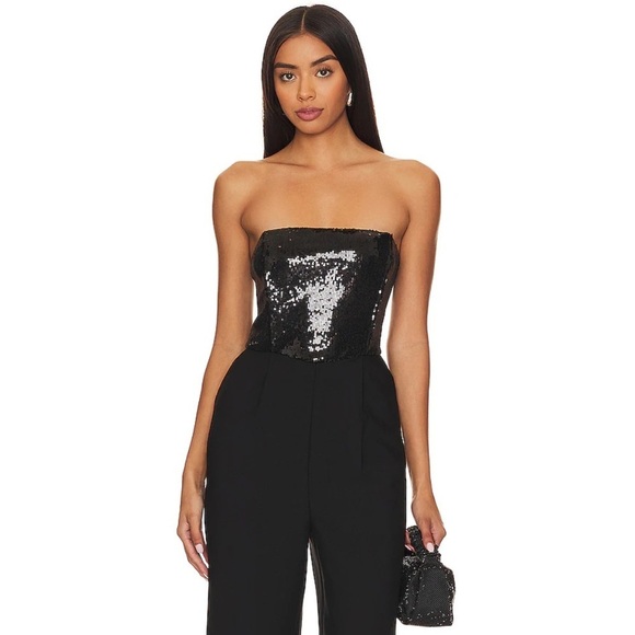 Steve Madden Pants - EUC REVOLVE Steve Madden Riki Jumpsuit in Black size M